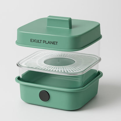 Eco-Friendly Multi-Layer Food Steamer & Storage Cover
