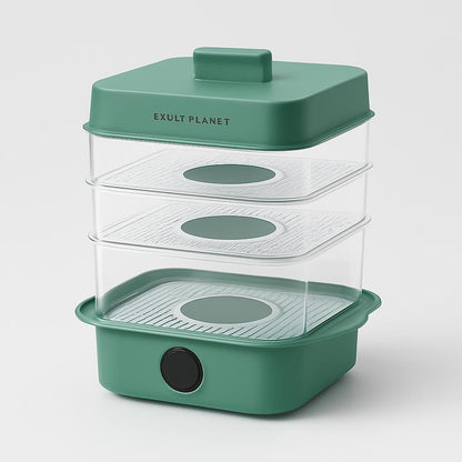 Eco-Friendly Multi-Layer Food Steamer & Storage Cover