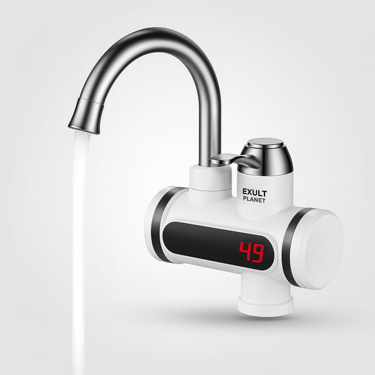 Instant Electric Water Heater Faucet - Energy Efficient, Water-Saving, Digital Display
