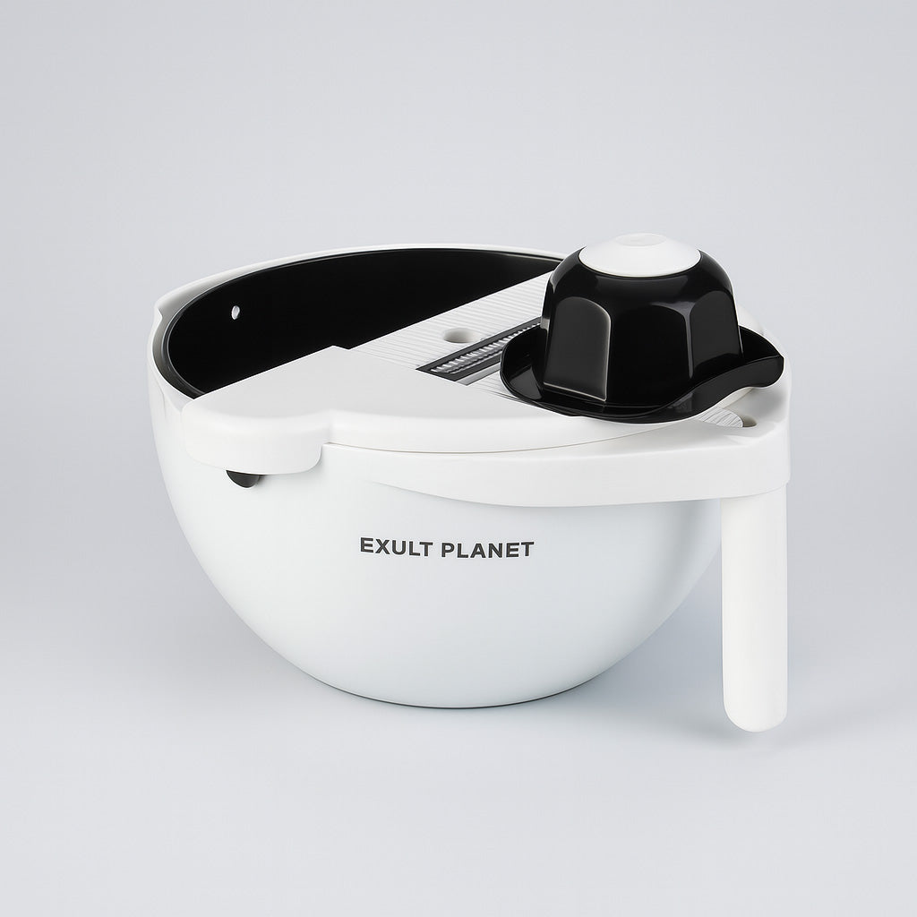 Eco-Friendly Multi-Functional Vegetable Shredder and Grater