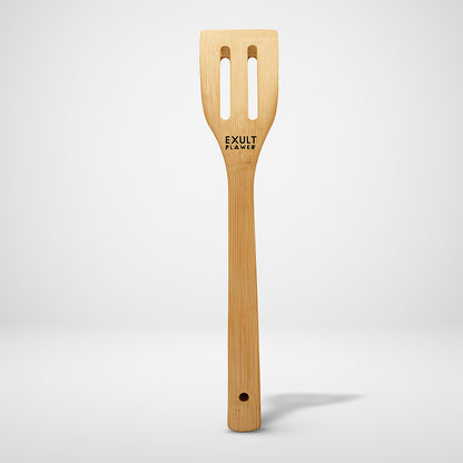 Eco-Friendly Bamboo Kitchen Utensil Set - Sustainable & Durable
