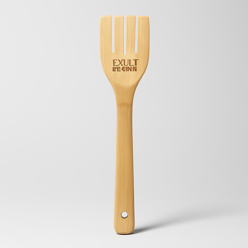Eco-Friendly Bamboo Kitchen Utensil Set - Sustainable & Durable