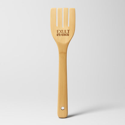 Eco-Friendly Bamboo Kitchen Utensil Set - Sustainable & Durable