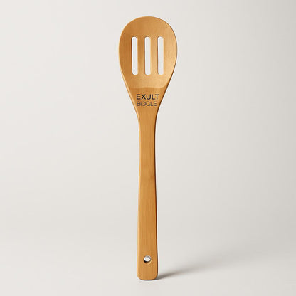Eco-Friendly Bamboo Kitchen Utensil Set - Sustainable & Durable