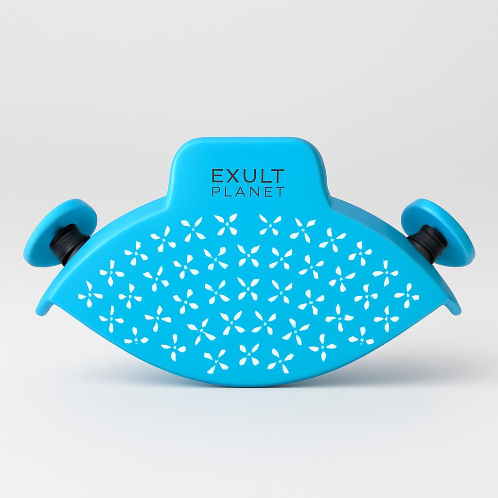 Eco-Friendly Clip-On Pot Strainer - Green Silicone Kitchen Tool