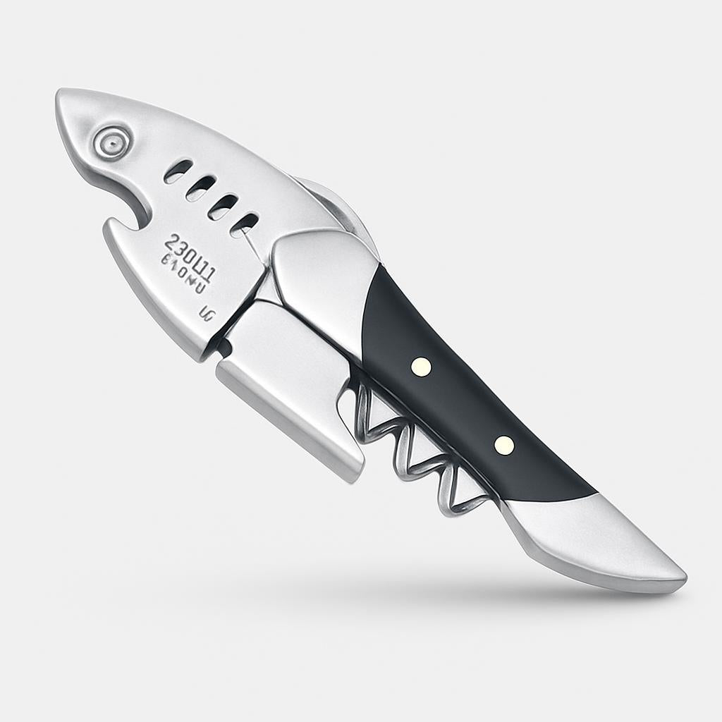 Eco-Friendly Fish-Shaped Wine Bottle Opener