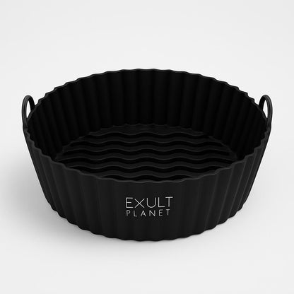 Eco-Friendly Silicone Baking Tray for Air Fryers - Reusable & Durable