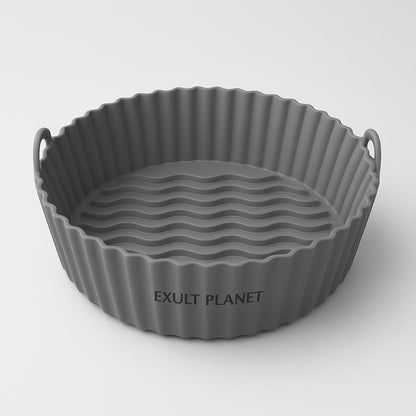 Eco-Friendly Silicone Baking Tray for Air Fryers - Reusable & Durable