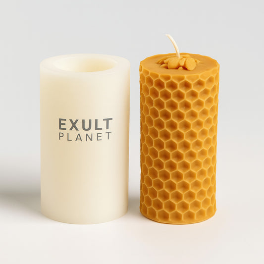Eco-Friendly Pure Beeswax Candles for Natural Lighting