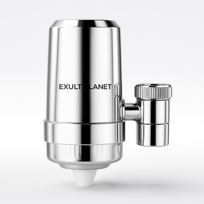 Silver Faucet Water Filter - Eco-Friendly, Water-Saving, Easy Installation
