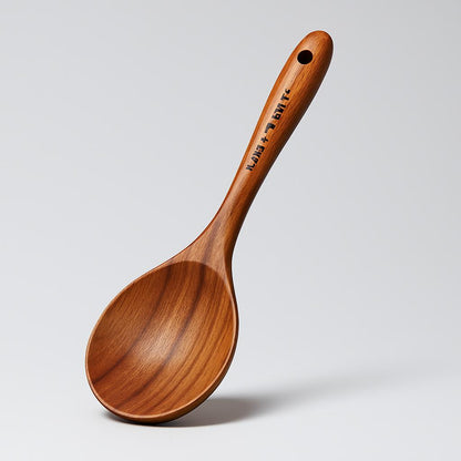 Eco-Friendly Acacia Wooden Spatula Set for Non-Stick Cookware