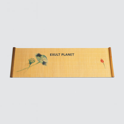 Eco-Friendly Bamboo Tea Mat Insulation Pad for tea serving