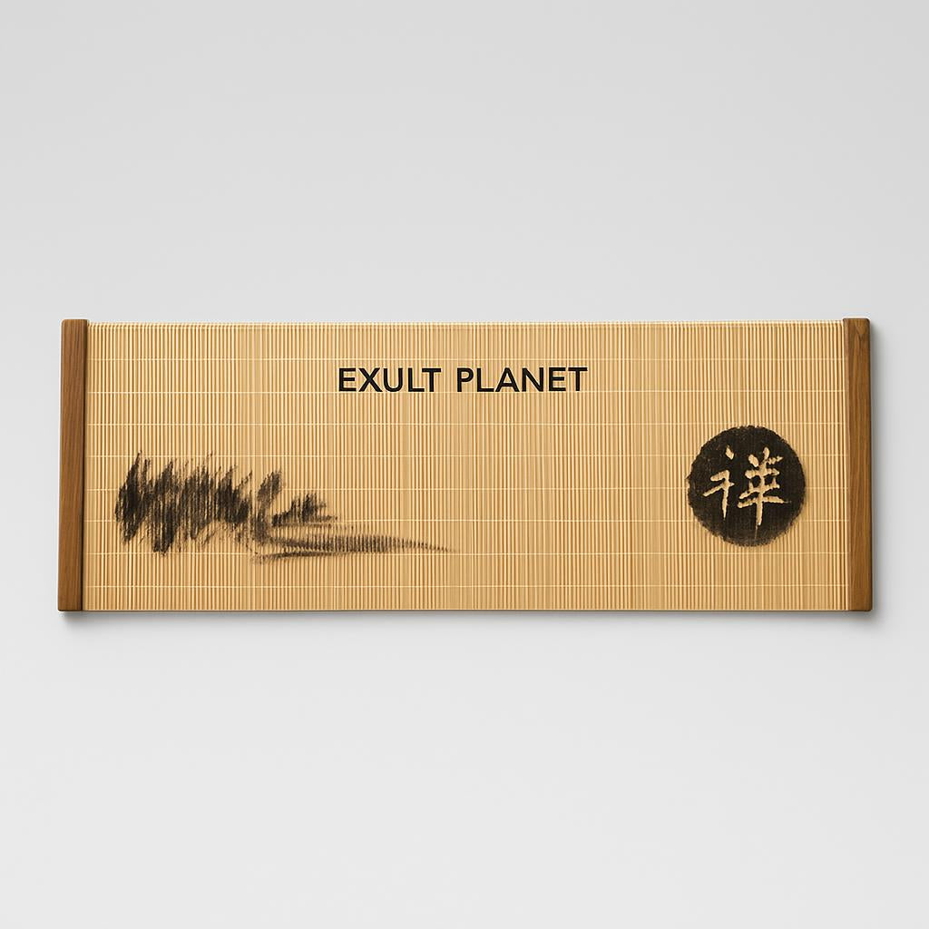 Eco-Friendly Bamboo Tea Mat Insulation Pad