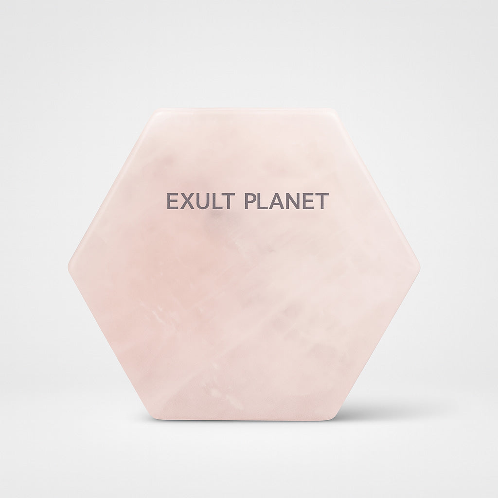 Eco-Friendly Hexagonal Natural Stone Coaster Set