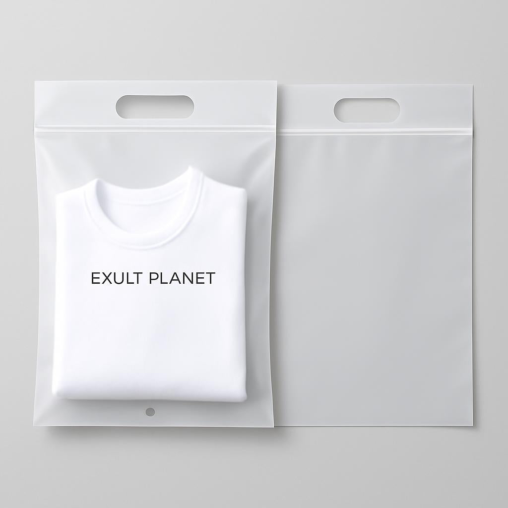 Eco-Friendly Perforated Ziplock Bags for Clothing