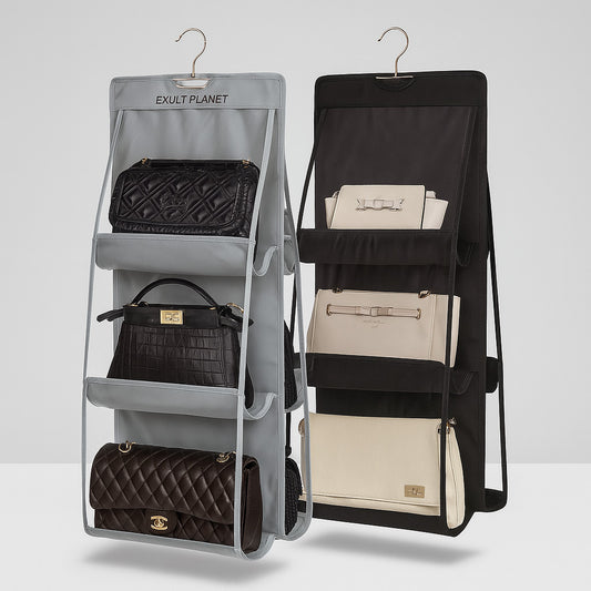 Eco-Friendly Wall-Mounted Dust Bag Organizer for Home