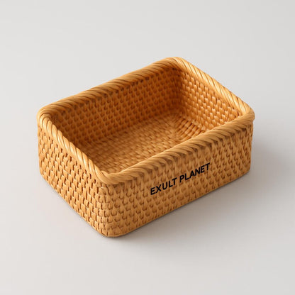 Eco-Friendly Rattan Stackable Storage Box