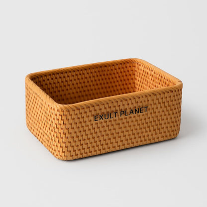 Eco-Friendly Rattan Stackable Storage Box