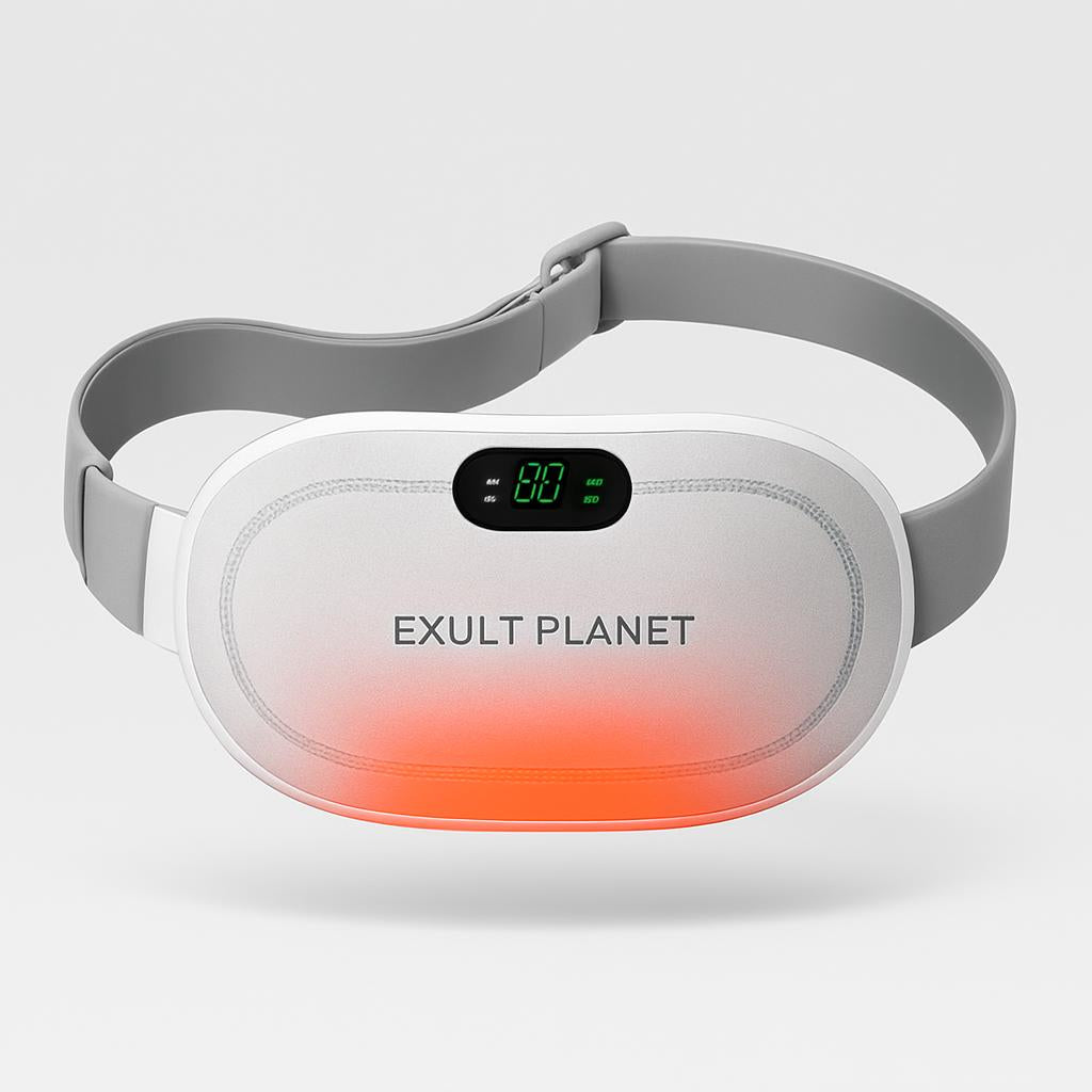 Cordless Heating Pad with Massage & Adjustable Heat