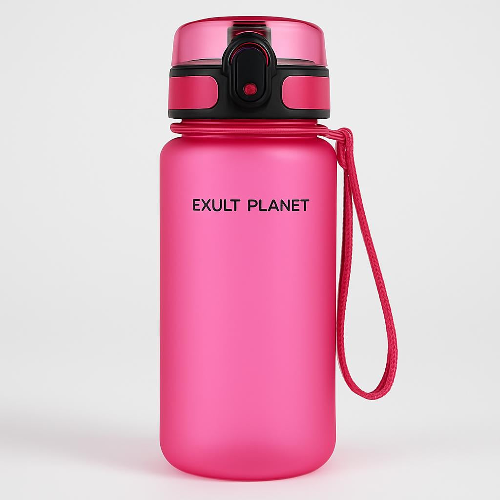 Eco-Friendly Pink Reusable Water Bottle