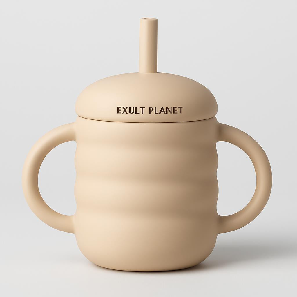 Eco-Friendly Silicone Sippy Cups for Toddlers - Durable, Reusable, Plastic-Free