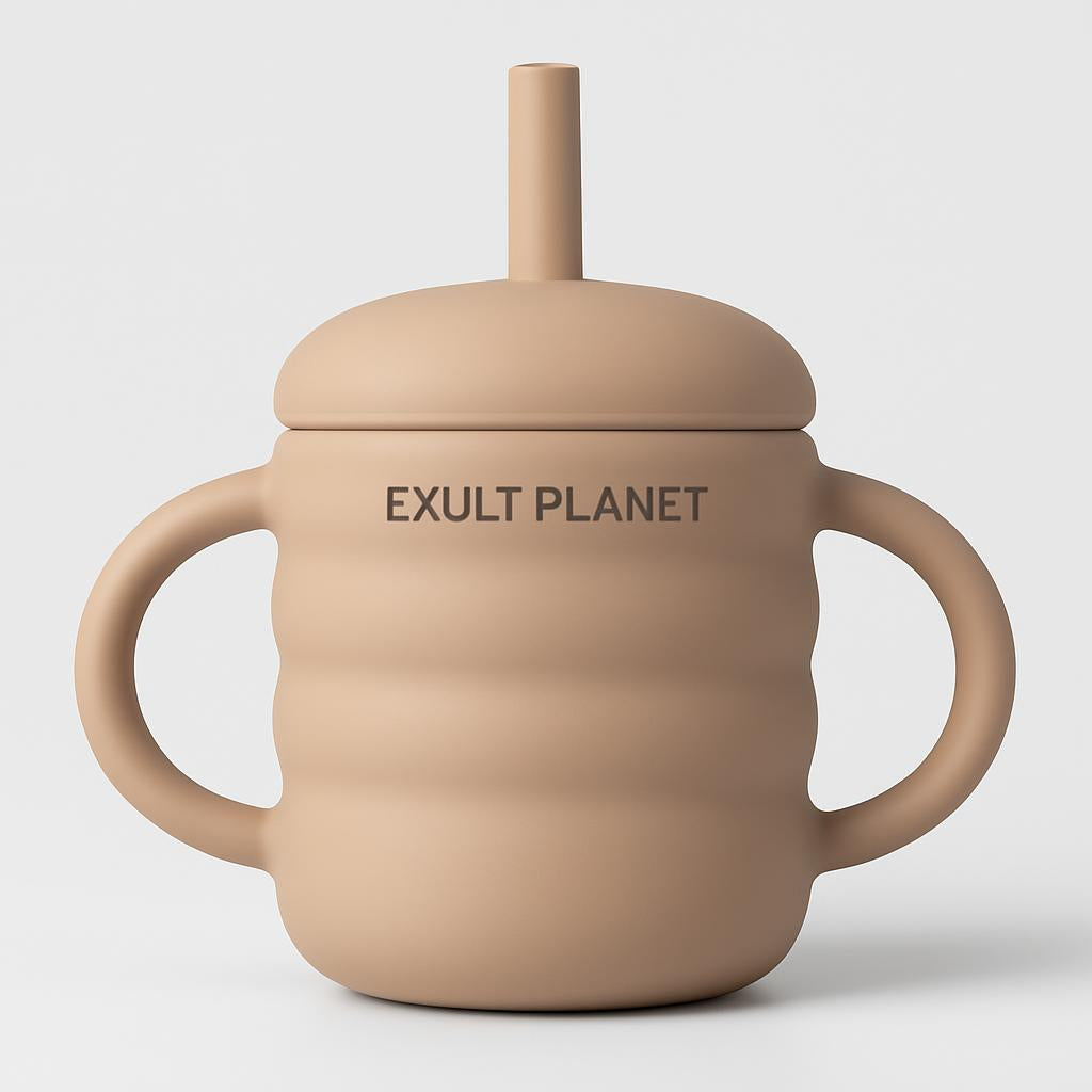 Eco-Friendly Silicone Sippy Cups for Toddlers - Durable, Reusable, Plastic-Free