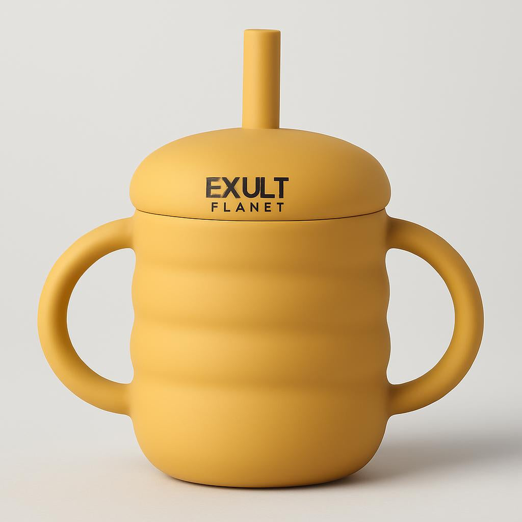 Eco-Friendly Silicone Sippy Cups for Toddlers - Durable, Reusable, Plastic-Free