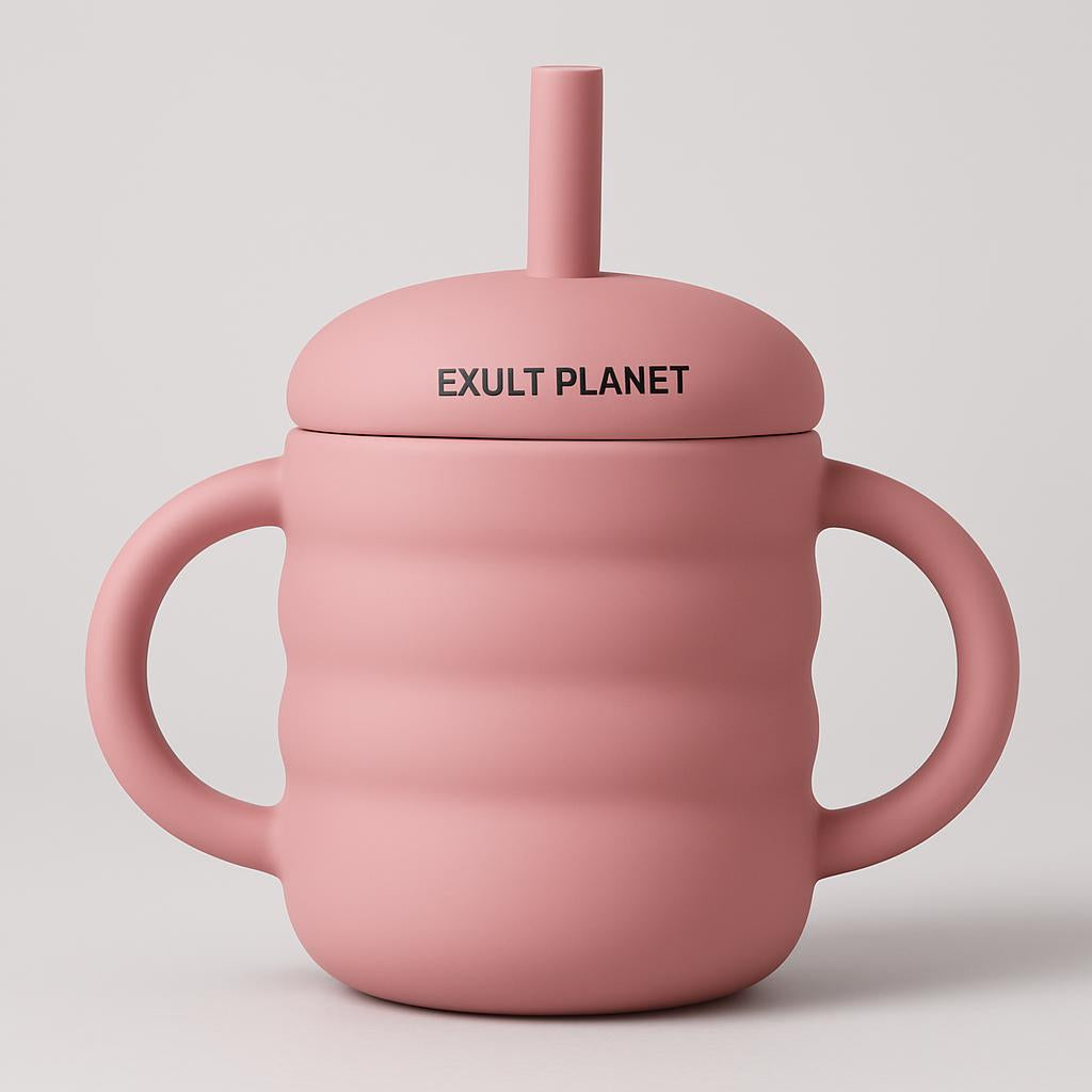 Eco-Friendly Silicone Sippy Cups for Toddlers - Durable, Reusable, Plastic-Free