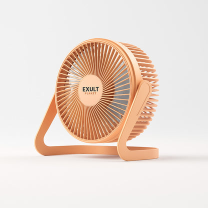 Eco-Friendly Compact Silent Desktop Fan for Office Use