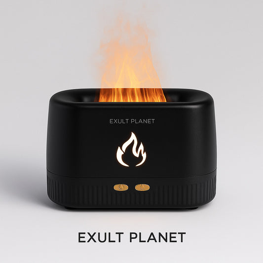 Silent Flame Aroma Diffuser for Essential Oil Aromatherapy