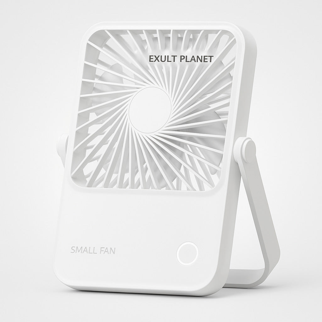 Portable Energy-Efficient Desk Fan for Personal Cooling