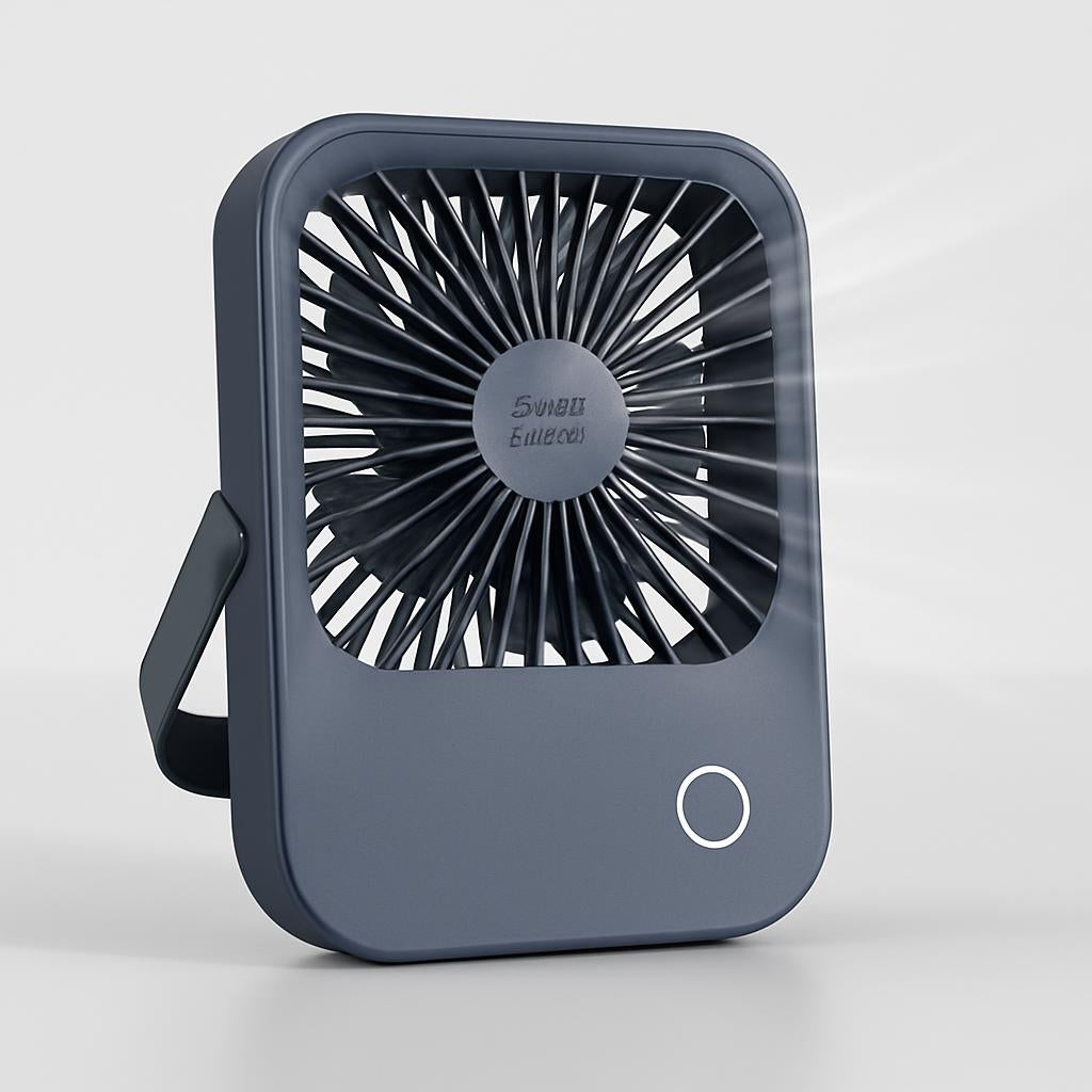 Portable Energy-Efficient Desk Fan for Personal Cooling