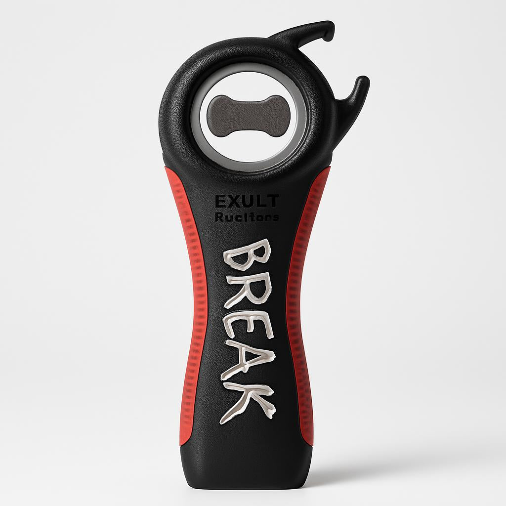 Multi-Functional Bottle and Can Opener - Ergonomic, Durable, Eco-Friendly