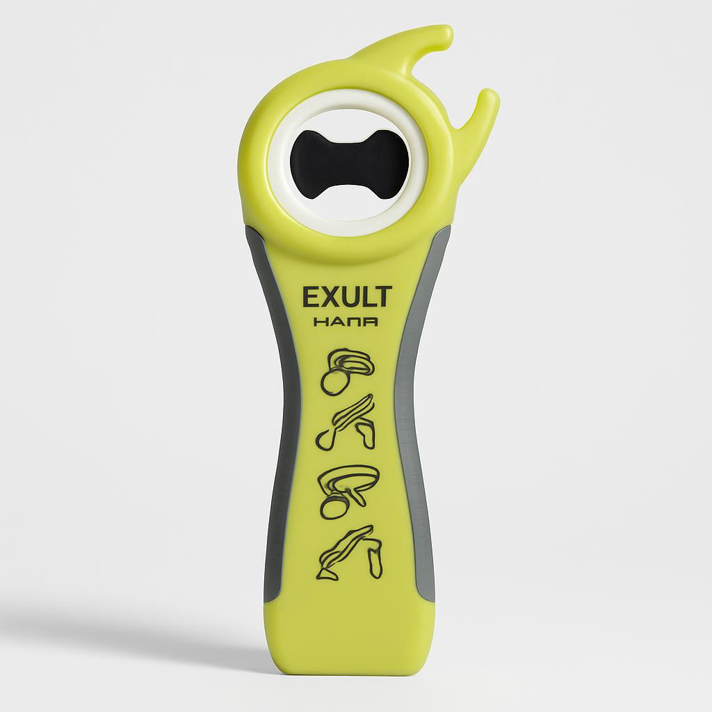 Multi-Functional Bottle and Can Opener - Ergonomic, Durable, Eco-Friendly