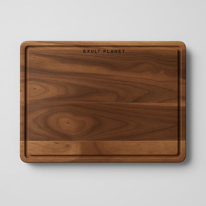 Eco-Friendly Black Walnut Cutting Board & Serving Tray