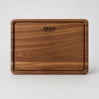 Eco-Friendly Black Walnut Cutting Board & Serving Tray