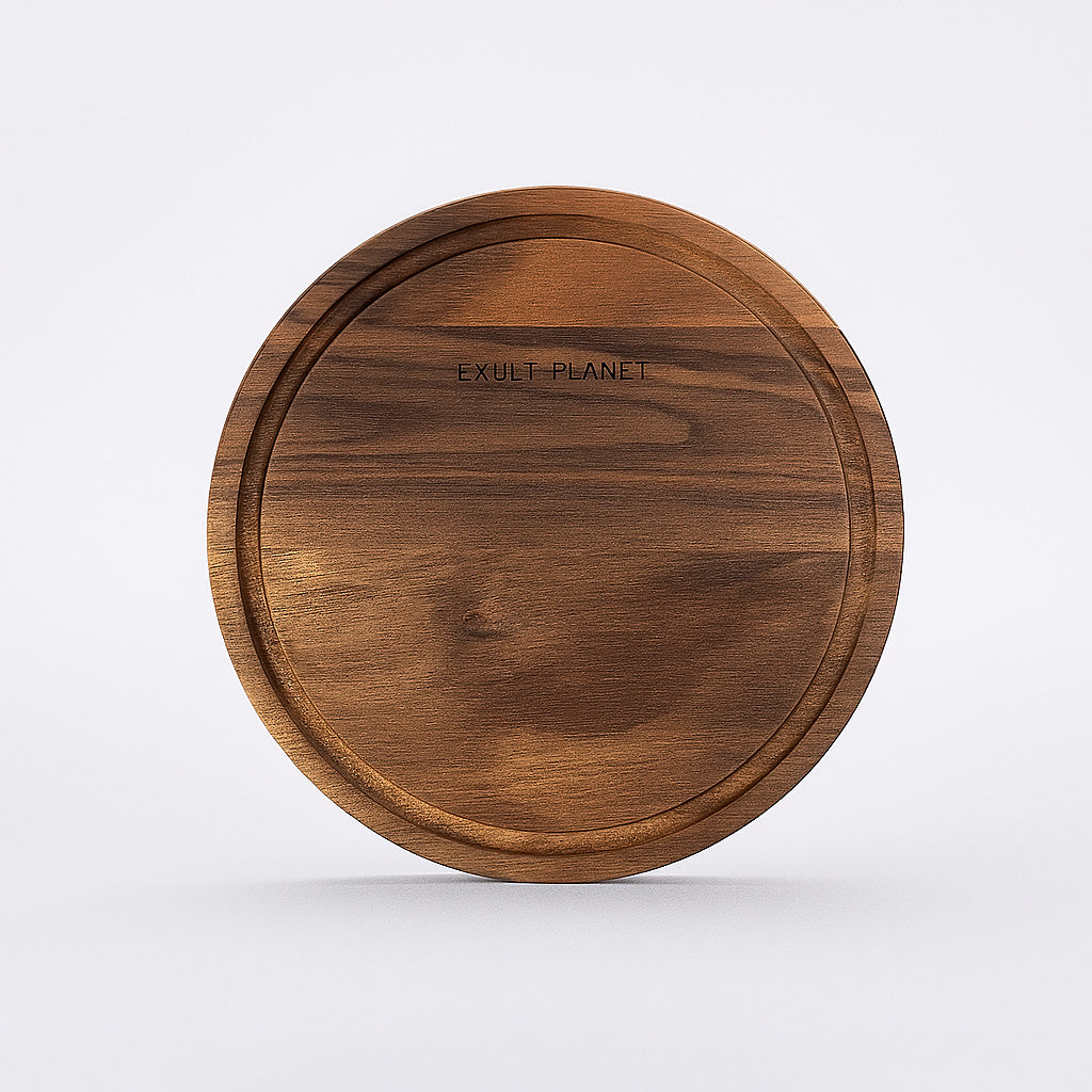 Eco-Friendly Black Walnut Cutting Board & Serving Tray