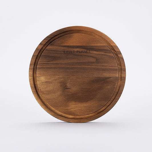 Eco-Friendly Black Walnut Cutting Board & Serving Tray
