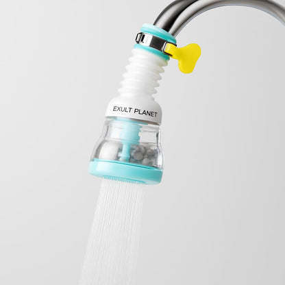 Water-Saving Faucet Aerator with Filtration Beads