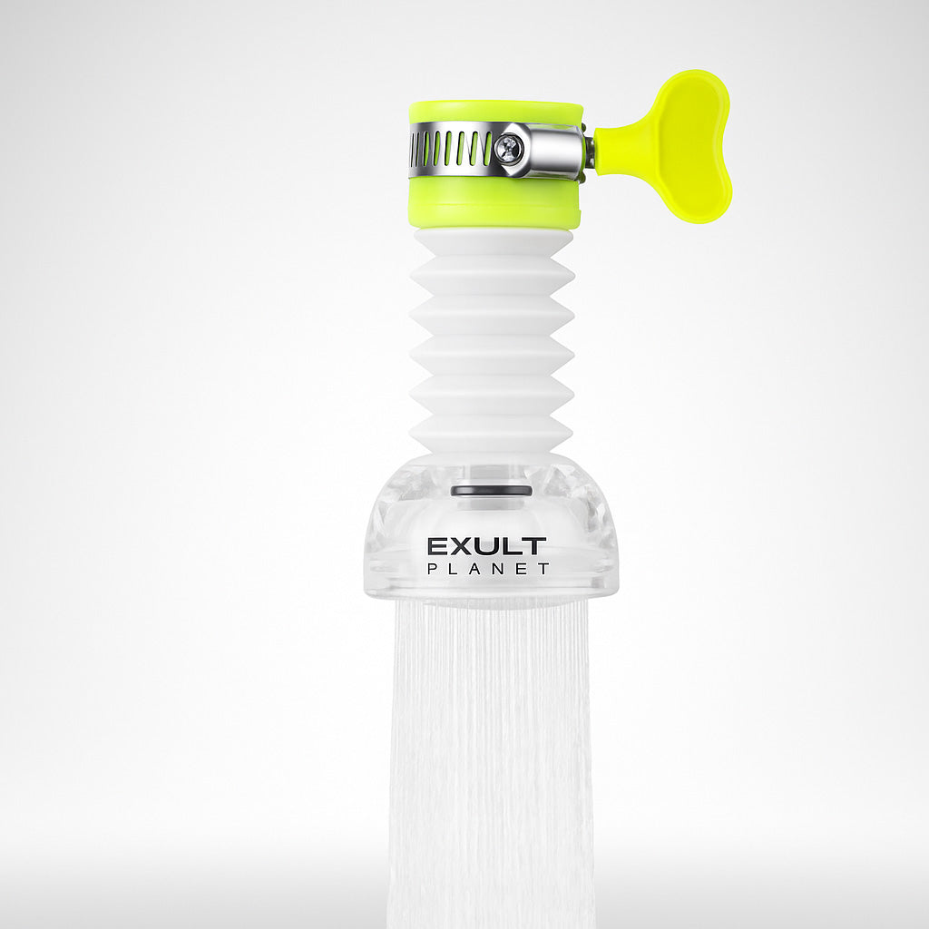 Water-Saving Faucet Aerator with Filtration Beads