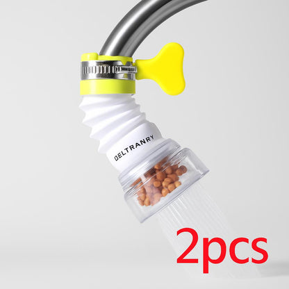 Water-Saving Faucet Aerator with Filtration Beads