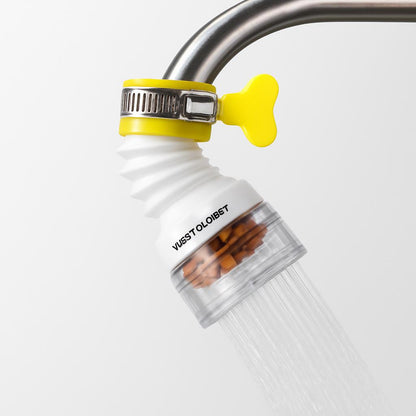 Water-Saving Faucet Aerator with Filtration Beads