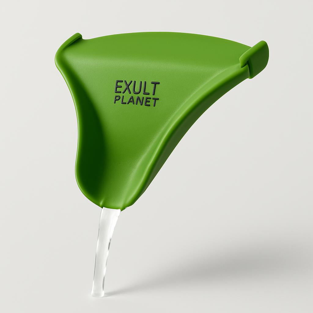 Green Silicone Clip-On Pot Spout for Spill-Free Pouring