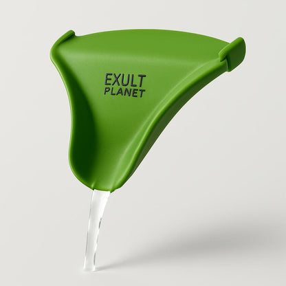 Green Silicone Clip-On Pot Spout for Spill-Free Pouring