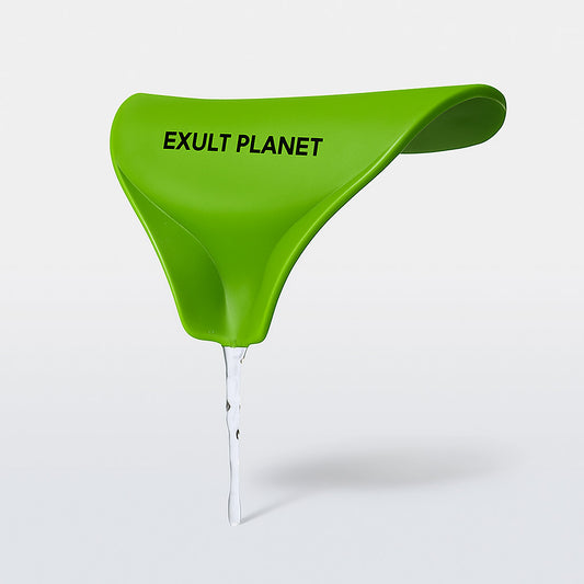 Green Silicone Clip-On Pot Spout for Spill-Free Pouring