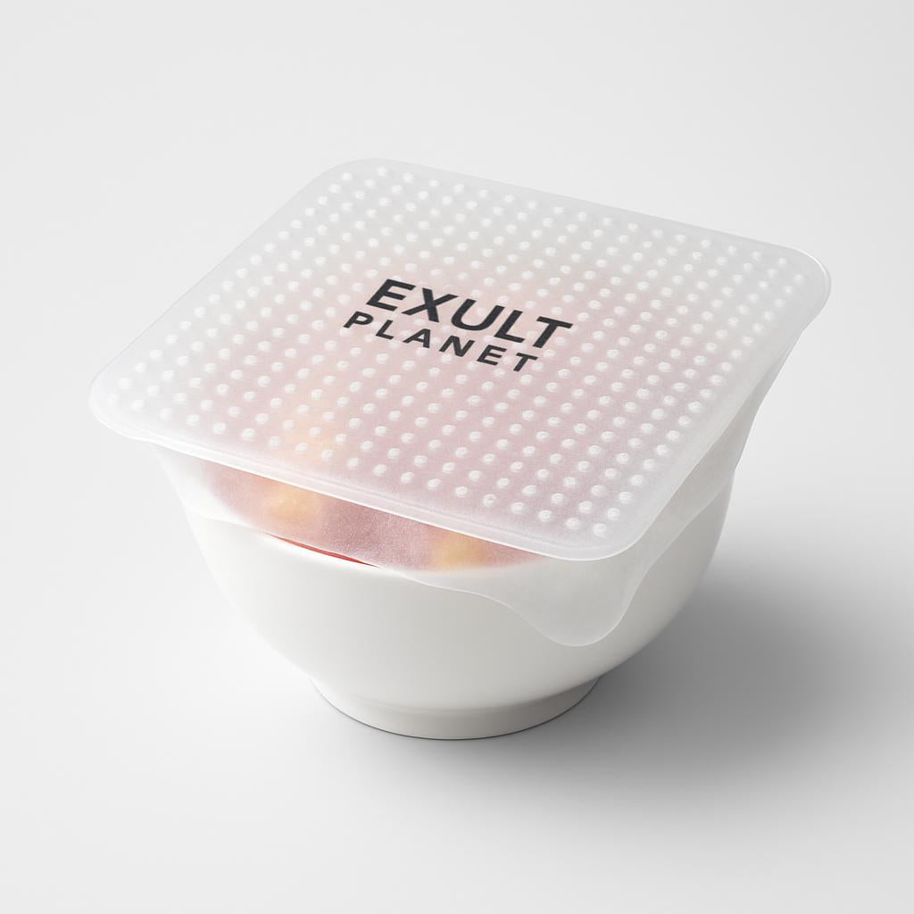 Reusable Silicone Food Covers - Eco-Friendly Stretchable Bowl Lids