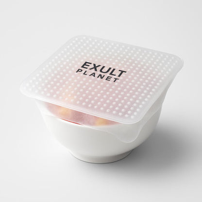 Reusable Silicone Food Covers - Eco-Friendly Stretchable Bowl Lids