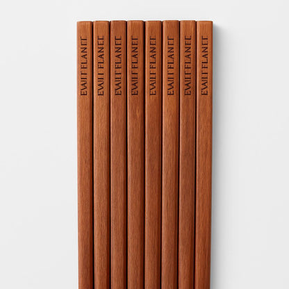 Eco-Friendly Reusable Wooden Chopsticks - Sustainable Dining Utensils