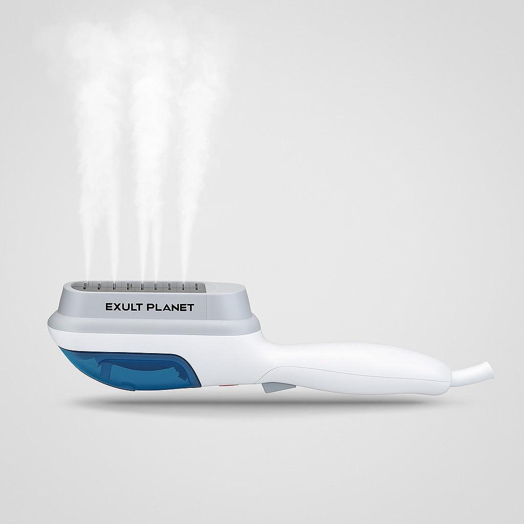 Eco-Friendly Handheld Garment Steamer - Water-Saving & Portable