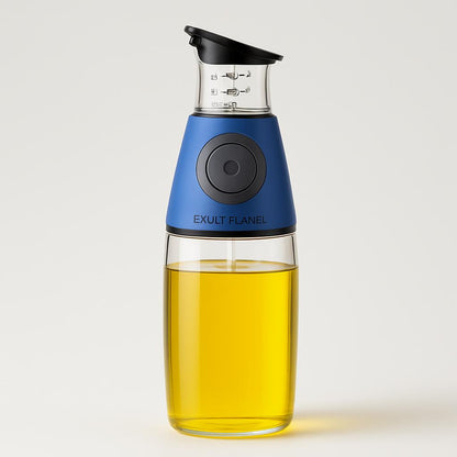 Eco-Friendly 500ml Glass Oil Dispenser for Kitchen